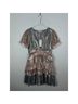 LoveShackFancy 65% Silk 35% Metallic Fiber 100% Polyester Plaid Pink Casual Dress Size 4 - photo 4