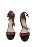 Marc Fisher Animal Print Multi Color Heels Size 7 - photo 1