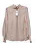 Sanctuary Polka Dots Pink Long Sleeve Blouse Size XL - photo 1