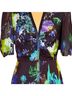 Mason 100% Silk 100% Silk Floral Multi Color Active Dress Size 4 - photo 10