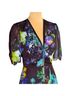 Mason 100% Silk 100% Silk Floral Multi Color Active Dress Size 4 - photo 5