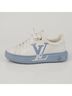 Louis Vuitton 100% Leather Blue Timeout Sneakers Size Size EU 35 - photo 10