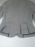 Sandro 100% Cotton Stripes White Blue Blazer Size S - photo 8
