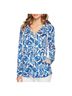 Lilly Pulitzer Print Blue White Jacket Size S - photo 1