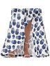 Kay Unger 100% Polyester Polka Dots Blue White Cocktail Dress Size 4 - photo 15
