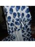 Kay Unger 100% Polyester Polka Dots Blue White Cocktail Dress Size 4 - photo 10