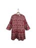 Tuckernuck Checkered-gingham Red Casual Dress Size XS - photo 4