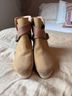 Free People 100% Suede Brown Ankle Boots Size EU 36 - photo 4