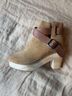 Free People 100% Suede Brown Ankle Boots Size EU 36 - photo 5