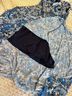 Steve Madden 96% Polyester 4% Elastane 100% Polyester 90% Polyester 10% Elastane 100% Polyester Floral Blue White Casual Dress Size M - photo 6