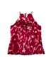 Ann Taylor 100% Silk 97% Polyester 8% Spandex Multi Color Pink Sleeveless Top Size M - photo 1