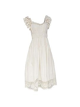 Ulla Johnson Ulla Johnson Leona Midi Dress in White Linen (view 2)