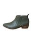 Kaanas 100% Leather Green Ankle Boots Size EU 37 - photo 1