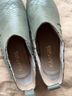 Kaanas 100% Leather Green Ankle Boots Size EU 37 - photo 3