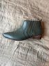 Kaanas 100% Leather Green Ankle Boots Size EU 37 - photo 4