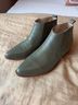 Kaanas 100% Leather Green Ankle Boots Size EU 37 - photo 6
