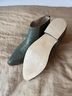 Kaanas 100% Leather Green Ankle Boots Size EU 37 - photo 5