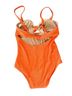 Old Navy Solid Orange One Piece Swimsuit Size XS - photo 2