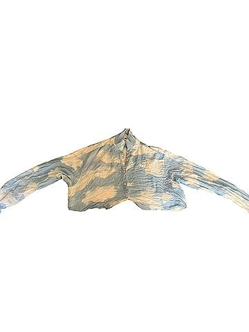 Bershka Long Sleeve Button-Down Shirt (view 2)