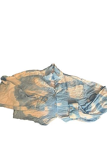 Bershka Long Sleeve Button-Down Shirt (view 1)