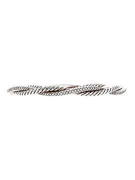David Yurman Petite Infinity Bracelet Sterling Silver with Diamonds 4.4MM (view 1)