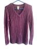 Chico's Purple Pullover Sweater Size XL - photo 1
