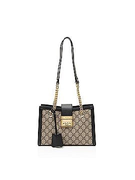 Gucci Gucci GG Supreme Padlock Chain Small Shoulder Bag (view 1)