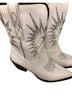 Liliana White Boots Size 6 1/2 - photo 2