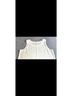 Eskandar 100% Silk Solid White Ivory Tank Top Size L - photo 6