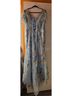 Custom Designed Floral Multi Color Cocktail Dress Size 12 - photo 4