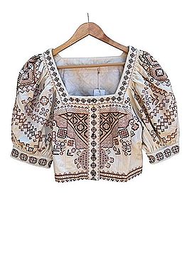 Ulla Johnson Short Sleeve Top