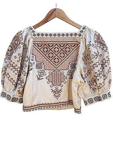Ulla Johnson Kalila Short Sleeve Top (view 2)