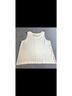 Eskandar 100% Silk Solid White Ivory Tank Top Size L - photo 7
