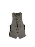 Express Gray Black Vest Size 2 - photo 1