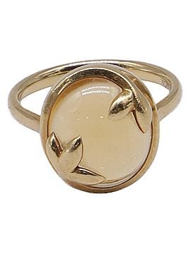 Tiffany & Co. Tiffany &amp; Co. Paloma Picasso Olive Leaf Citrine Ring in Yellow Gold Metal (view 1)