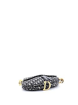 Christian Dior Saddle Handbag Oblique Canvas Medium (view 2)