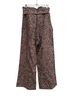 Reformation 100% Linen Animal Print Tan Black Linen Pants Size 26 waist - photo 2