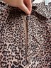 Reformation 100% Linen Animal Print Tan Black Linen Pants Size 26 waist - photo 6