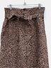 Reformation 100% Linen Animal Print Tan Black Linen Pants Size 26 waist - photo 4