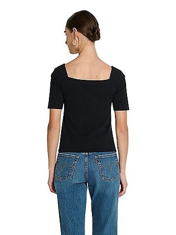 NATION LTD Lana Twisted Top Short Sleeve T-Shirt (view 2)