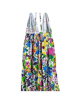J.Crew Cotton-poplin button-up dress in Vibrant garden Casual Dress (view 2)