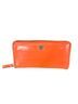 Coach 100% Vegan Leather Solid Orange Wallet One size - photo 1