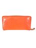Coach 100% Vegan Leather Solid Orange Wallet One size - photo 2