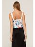 Peter Som 100% Cotton 100% Cotton 100% Cotton Floral Multi Color Sleeveless Top Size 6 - photo 7