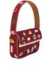 STAUD Red Tan Crossbody Bag One size - photo 1
