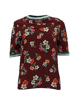 Maje Maje Liatis Top in Floral Print Viscose (view 1)