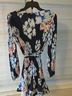 Milly Floral Blue White Casual Dress Size 2 - photo 6