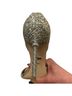 Badgley Mischka Silver Heels Size 8 1/2 - photo 2