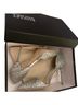 Badgley Mischka Silver Heels Size 8 1/2 - photo 1