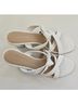Stuart Weitzman White Heels Size 10 - photo 4